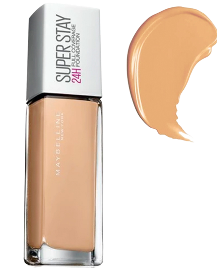 Maybelline SuperStay 24h Full Coverage Foundation Sun Beige 48 - 30ml