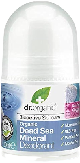 Dr Organic Dead Sea Mineral Deodorant, 50ml