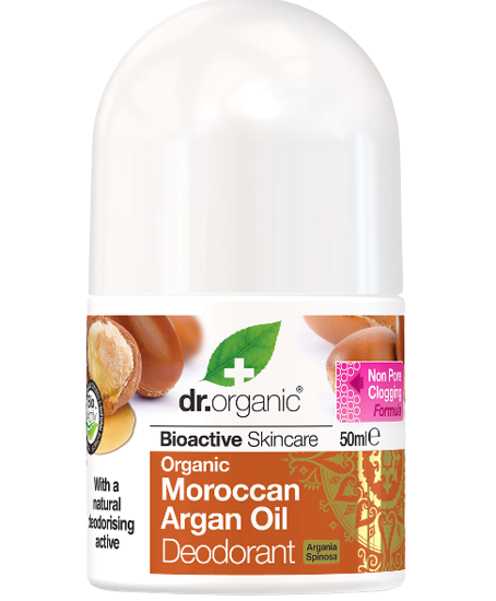 Dr Organic Moroccan Argan Oil Deodorant, 50ml