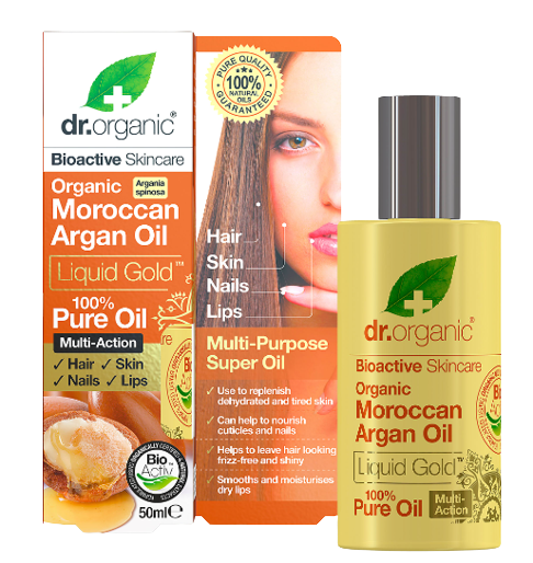 Dr Organic Moroccan Argan Oil Pure Oil, 50ml