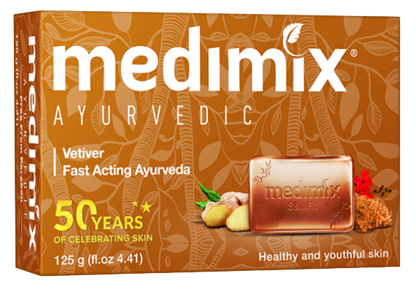 Medimix Vetiver Bathing Bar, 125grams