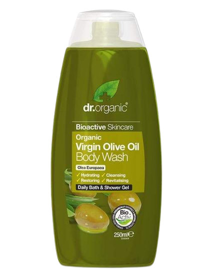 Dr Organic Virgin Olive Oil  Body Wash, 250ml