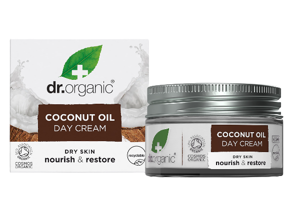 Dr Organic Virgin Coconut Oil Day Cream, 50ml