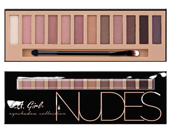 L.A Girl Beauty Brick Eyeshadow Collection, Nudes