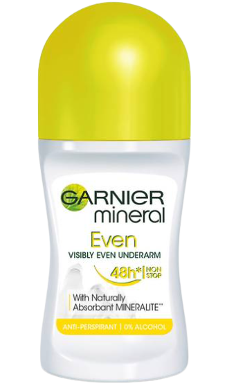 Garnier Mineral Even Roll On 50ml