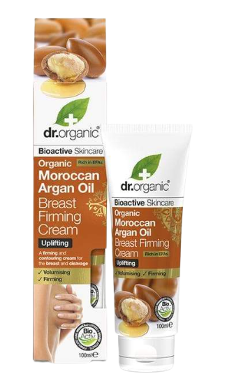 Dr Organic Moroccan Argan Oil Breast Firming Cream, 100ml