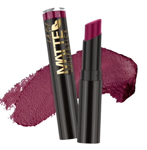 L.A. Girl Matte Flat Velvet Lipstick, Va Voom