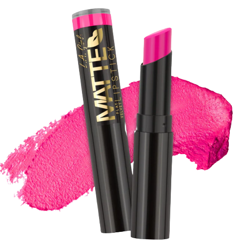 L.A. Girl Matte Flat Velvet Lipstick, Electric