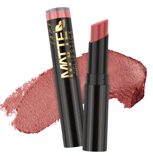 L.A. Girl Matte Flat Velvet Lipstick, Hush