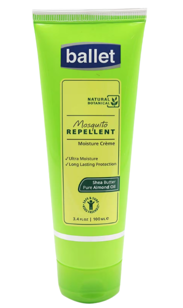 Ballet Mosquito Repellent & Sting Relief CREME 100ml (Tube)