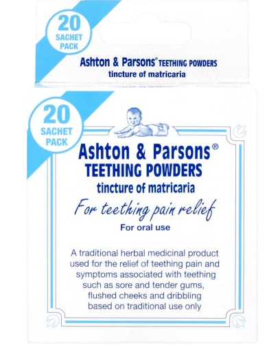 Ashton & Parsons Infant Powder Sachets 20's