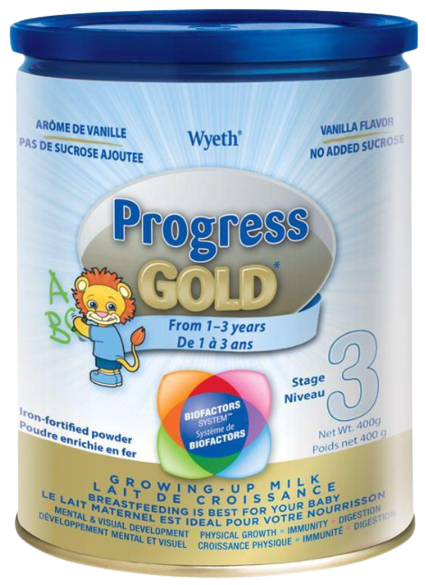 Infant Formula Wyeth PROGRESS GOLD(Stage 3) 400g