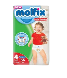 Molfix PANTS Large Jumbo No4 1x56's