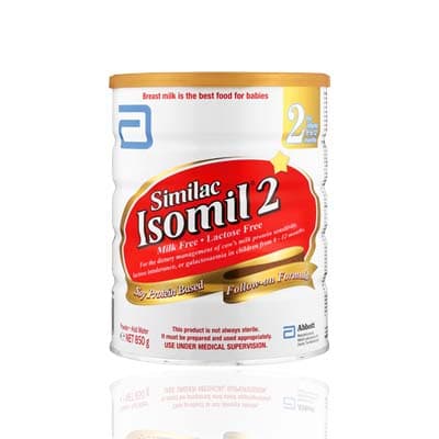 Isomil 2 Powder Soy Infant Formula, 850 grams