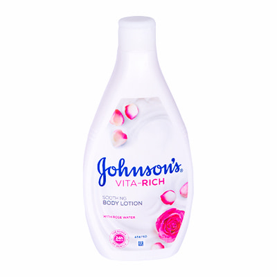 Johnson's Vita Rich Soothing Body Lotion with Rose Water 250ml