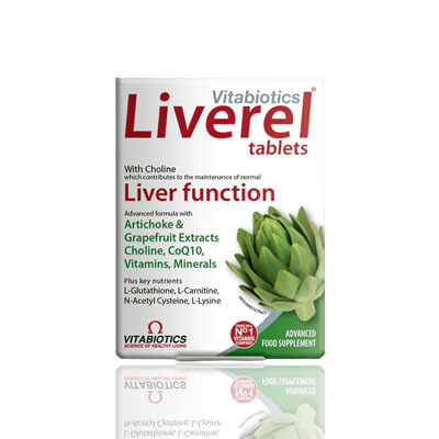 Vitabiotics Liverel Tablets 30