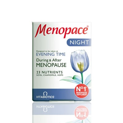 Vitabiotics Menopace Night Tablets 30 per pack