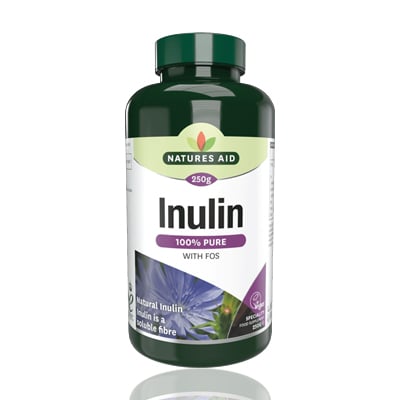 Natures Aid Inulin Powder (Soluble Fibre) 250mg