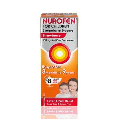 Nurofen Suspension Strawberry 100ml