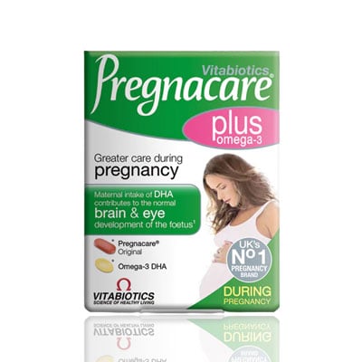 Vitabiotics Pregnacare Plus Omega 3 Dual Pack - 56 Tablets/Caplets