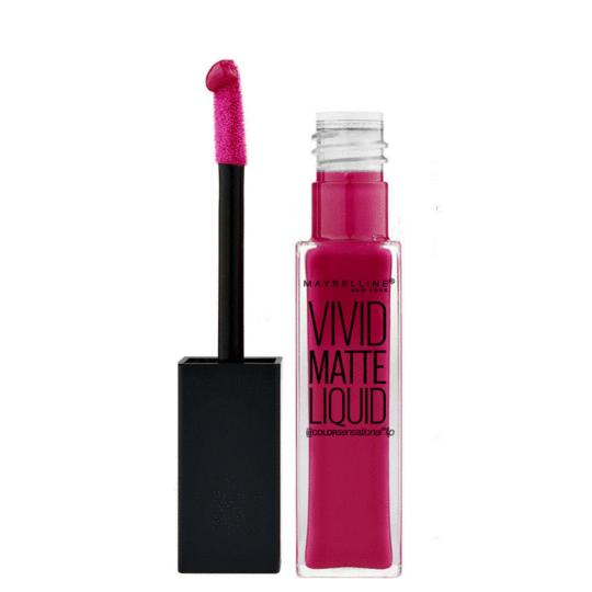 Maybelline Lip Color Sensational Vivid Matte- Electric Pink