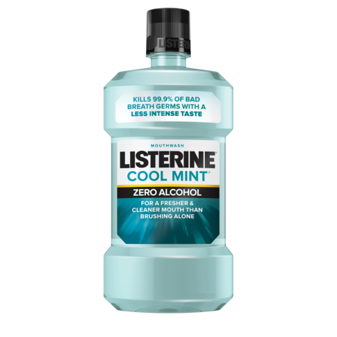 Listerine Mouthwash Zero Alcohol Mild Mint 500ml