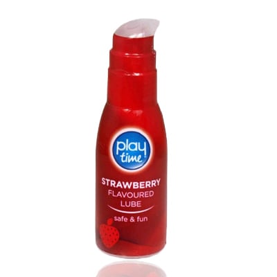 Playtime Strawberry Flavoured Lube 75ml