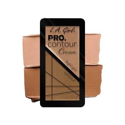 LA Girl Pro-Contour Cream, Highlight Bronzer