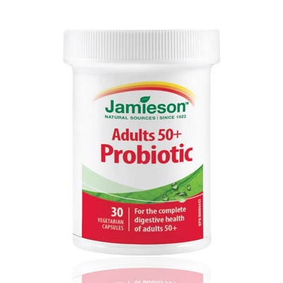 Jamieson Adult 50+ Probiotic Complex Vegetarian Capsules 30's