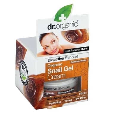 Dr Organic Snail  Gel Organic, 50ml