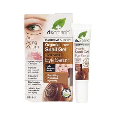 Dr Organic Snail Gel Eye Serum ,15ml