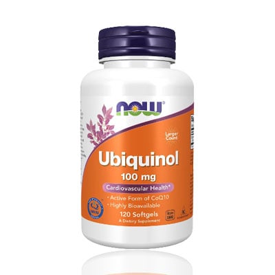 Now Ubiquinol - 100 mg Softgels