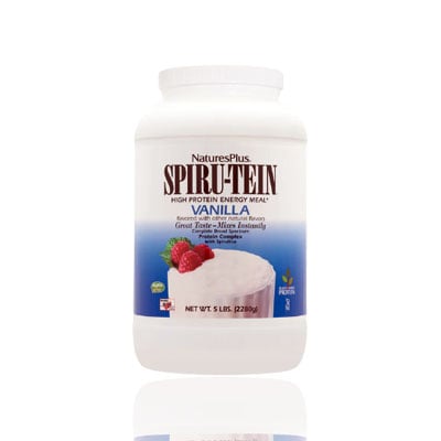 Natures Plus Spiru-tein Protein Shake Vanilla - 544gm.