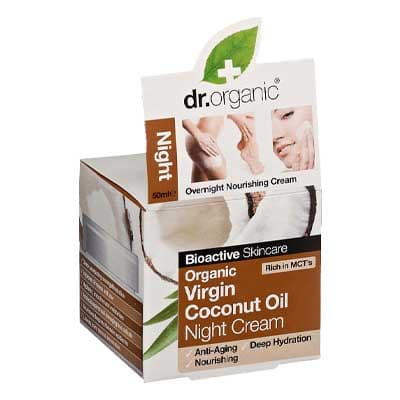 Dr Organic Virgin Coconut Oil Night Cream, 50ml