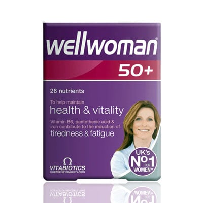 Vitabiotics Wellwoman 50+ Tablets 30 per pack