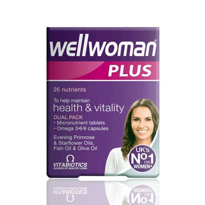 Vitabiotics Wellwoman Plus Omega 3-6-9 28Caps/ 28 Tablets