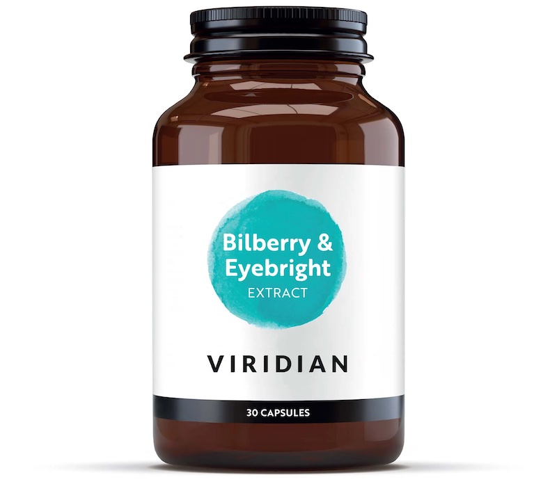 Viridian Nutrition Bilberry & Eyebright Extract Vcaps 30’s