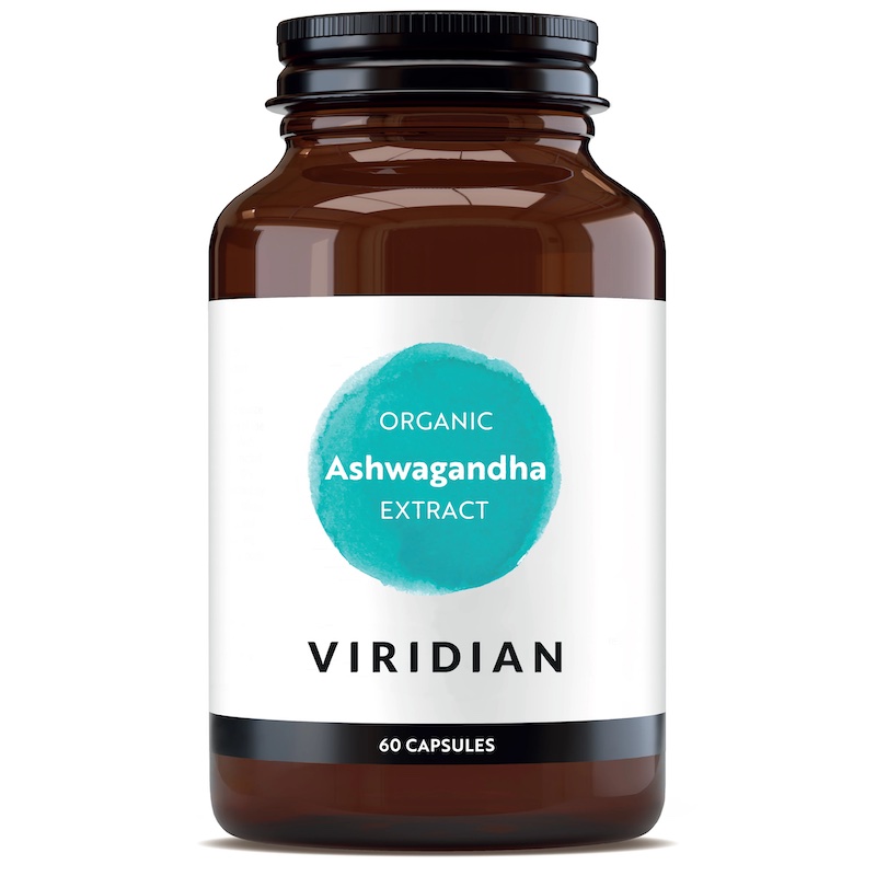 Viridian Nutrition Ashwagandha Extract 300mg Organic Vcaps 60's