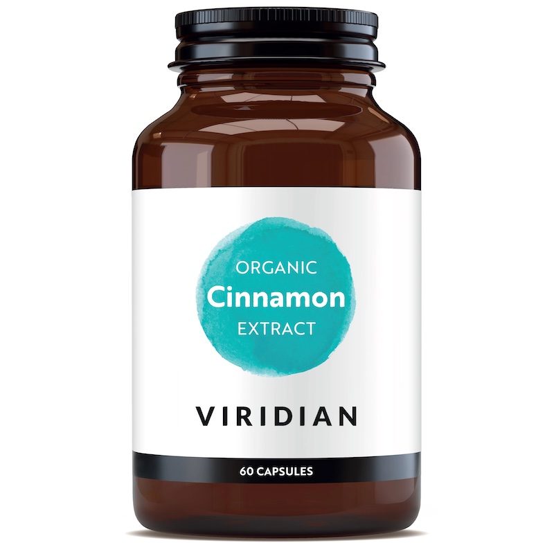 Viridian Nutrition Chromium & Cinnamon Complex Vcaps 60’s