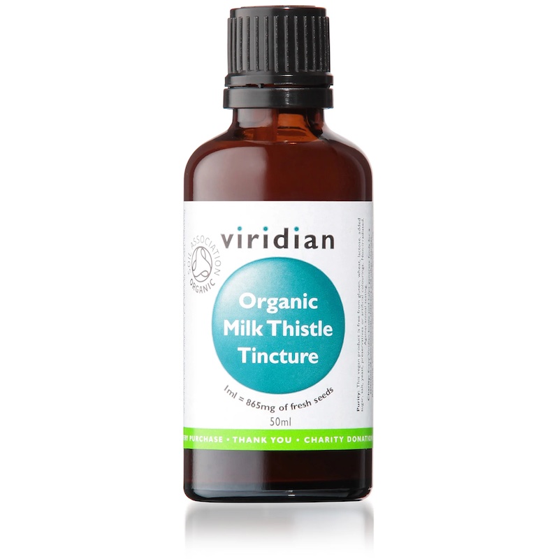 Viridian Nutrition Milk Thistle Tincture Organic 50ml