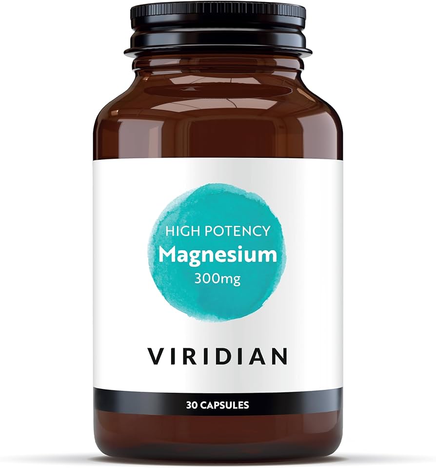 Viridian Nutrition Magnesium 300mg Veg Caps 30’s