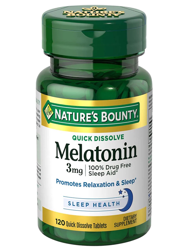 Nature's Bounty Melatonin 3mg Quick Dissolve Tablets 120s
