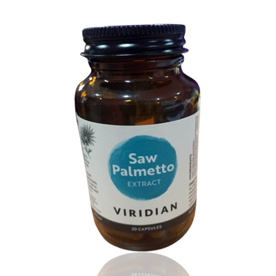 Viridian Saw Palmetto Extract Veg Caps 30s