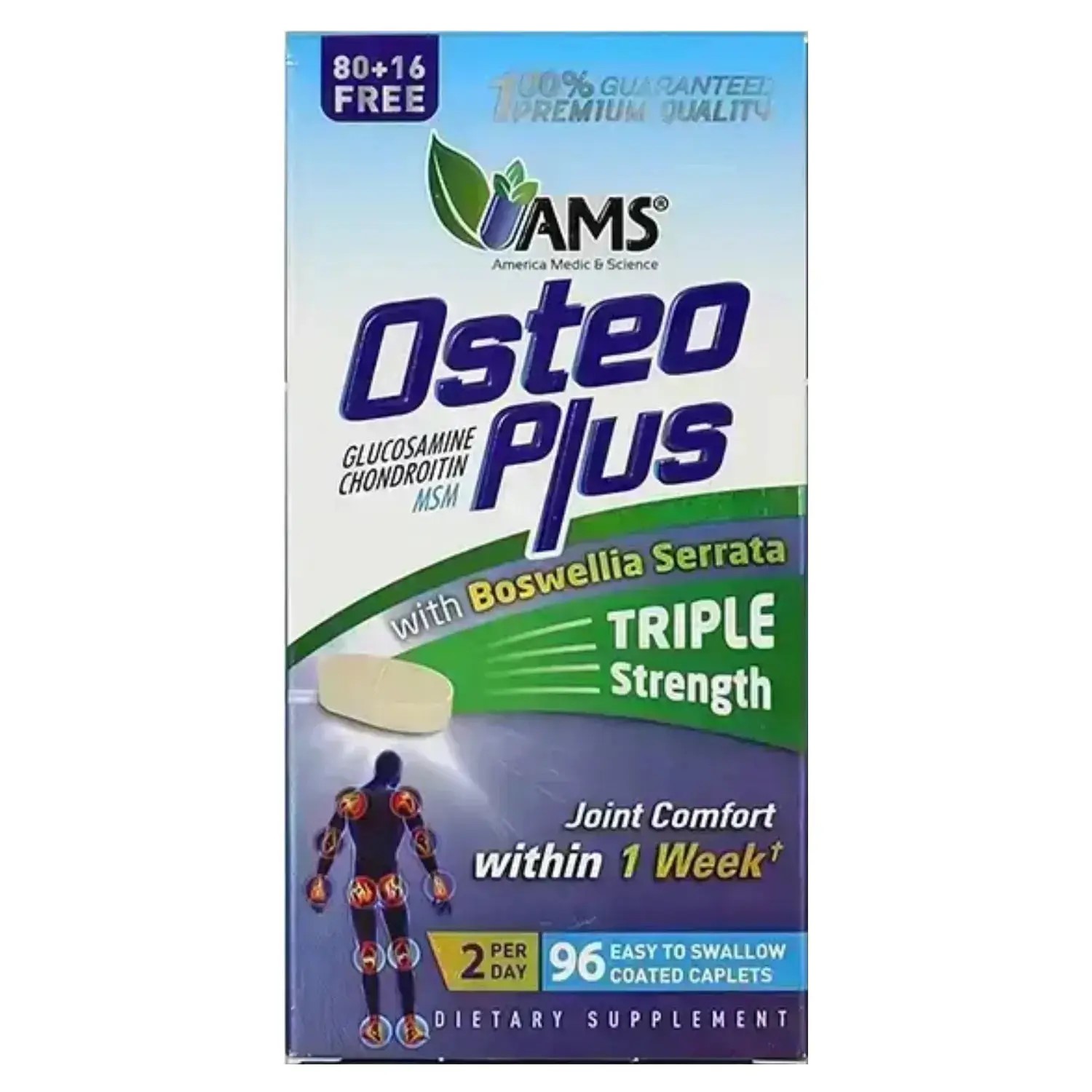 AMS Osteo Plus Capsules 96’s