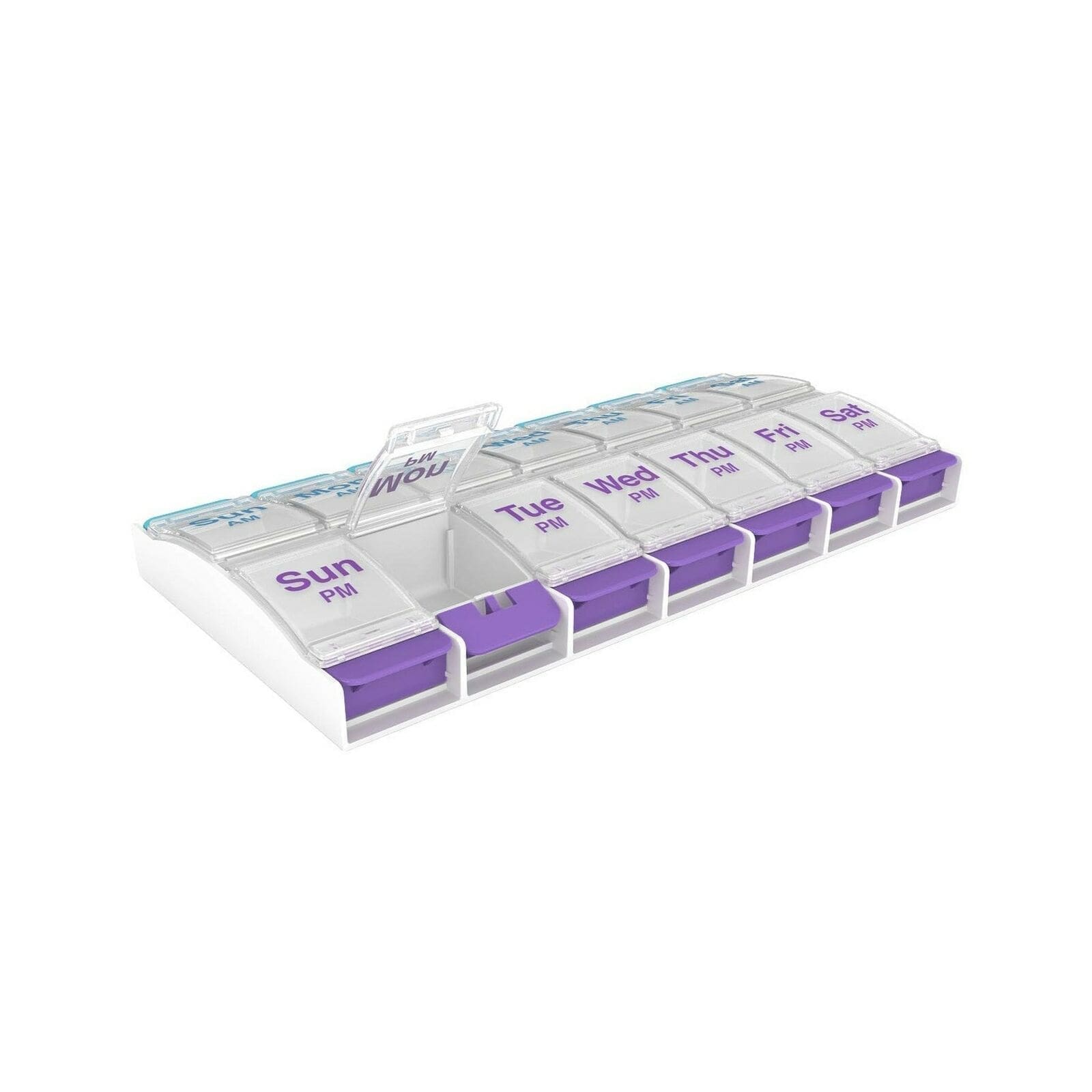 Pill Box Push Button AM/PM