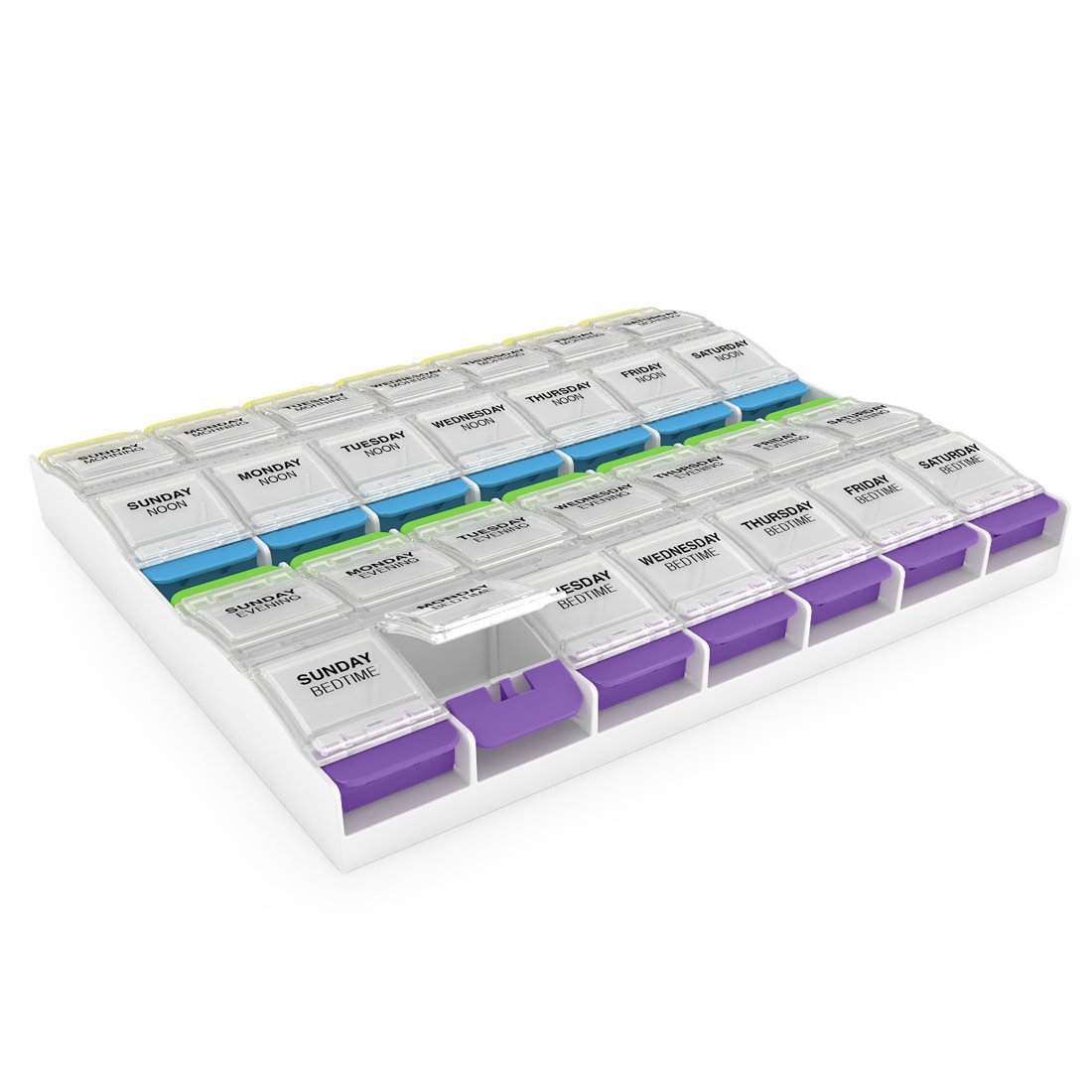 Pill Box Push Button 2X