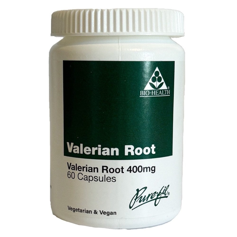 Bio-Health Valerian Root – 60 Capsules.