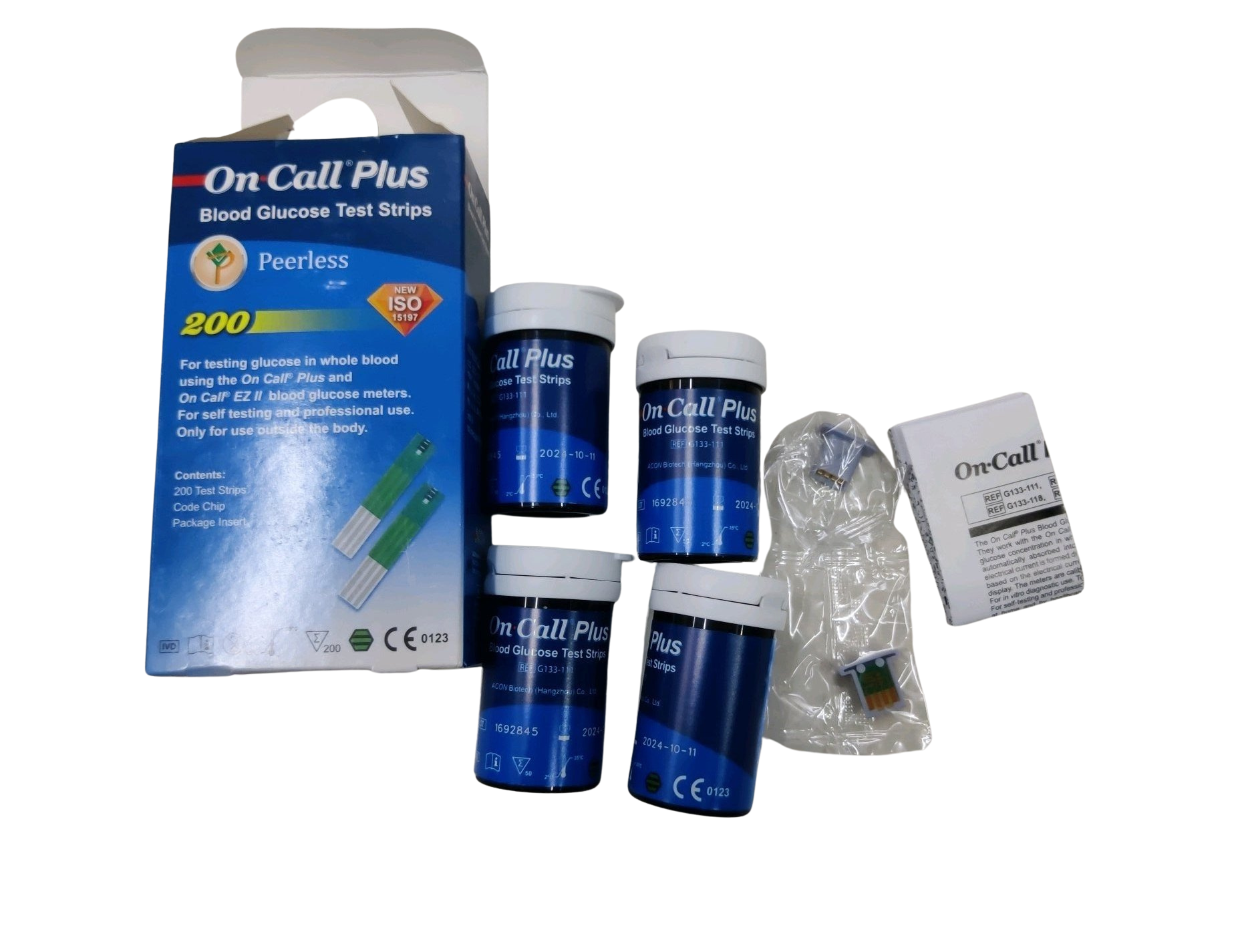 On Call Plus Blood Glucose Test Strips - 200's