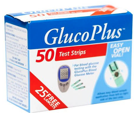 GLUCOPLUS STRIPS