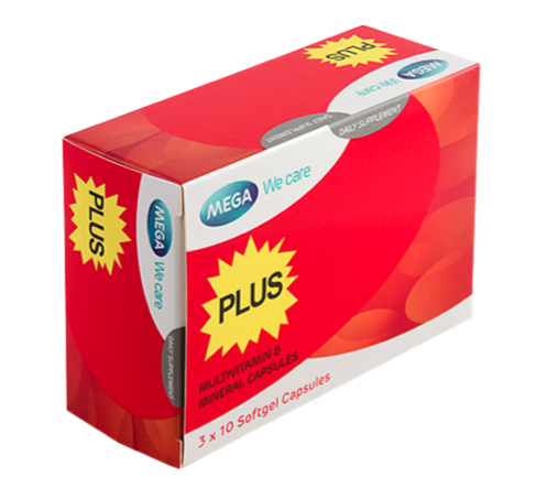 Mega Plus Multivitamin Capsules 30’s